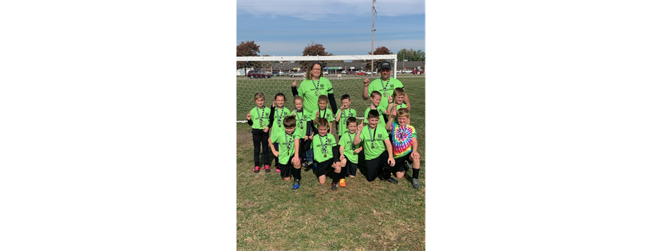 U8 Tournament Champions - Burchett Stump Grinding - 2022